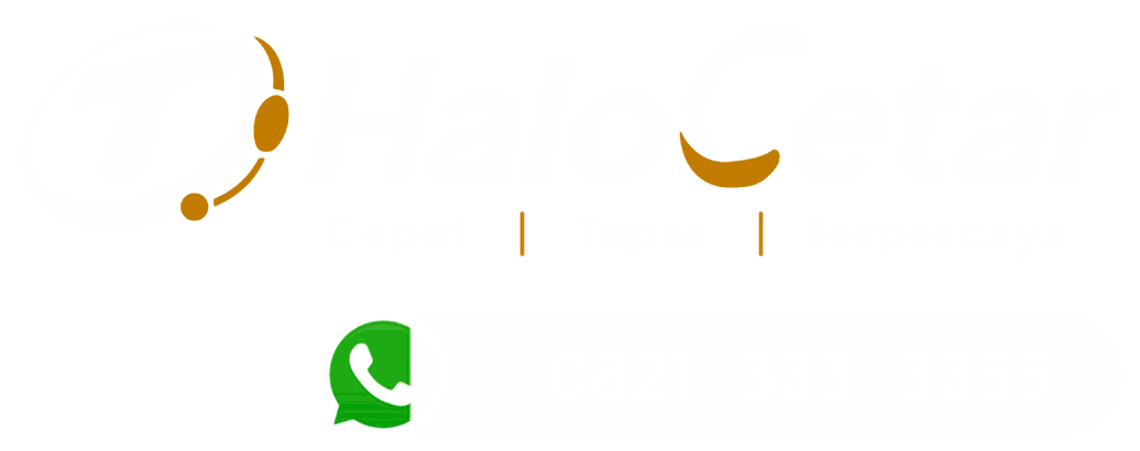HaloCetar — Cepat, Tepat, Terpercaya. WhatsApp 0821-333-3355 (opens in a new tab)
